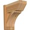 Ekena Millwork Thorton Slat Rough Sawn Outlooker, Western Red Cedar, 8"W x 18"D x 18"H OUT08X18X18THR06RWR - alternate 1